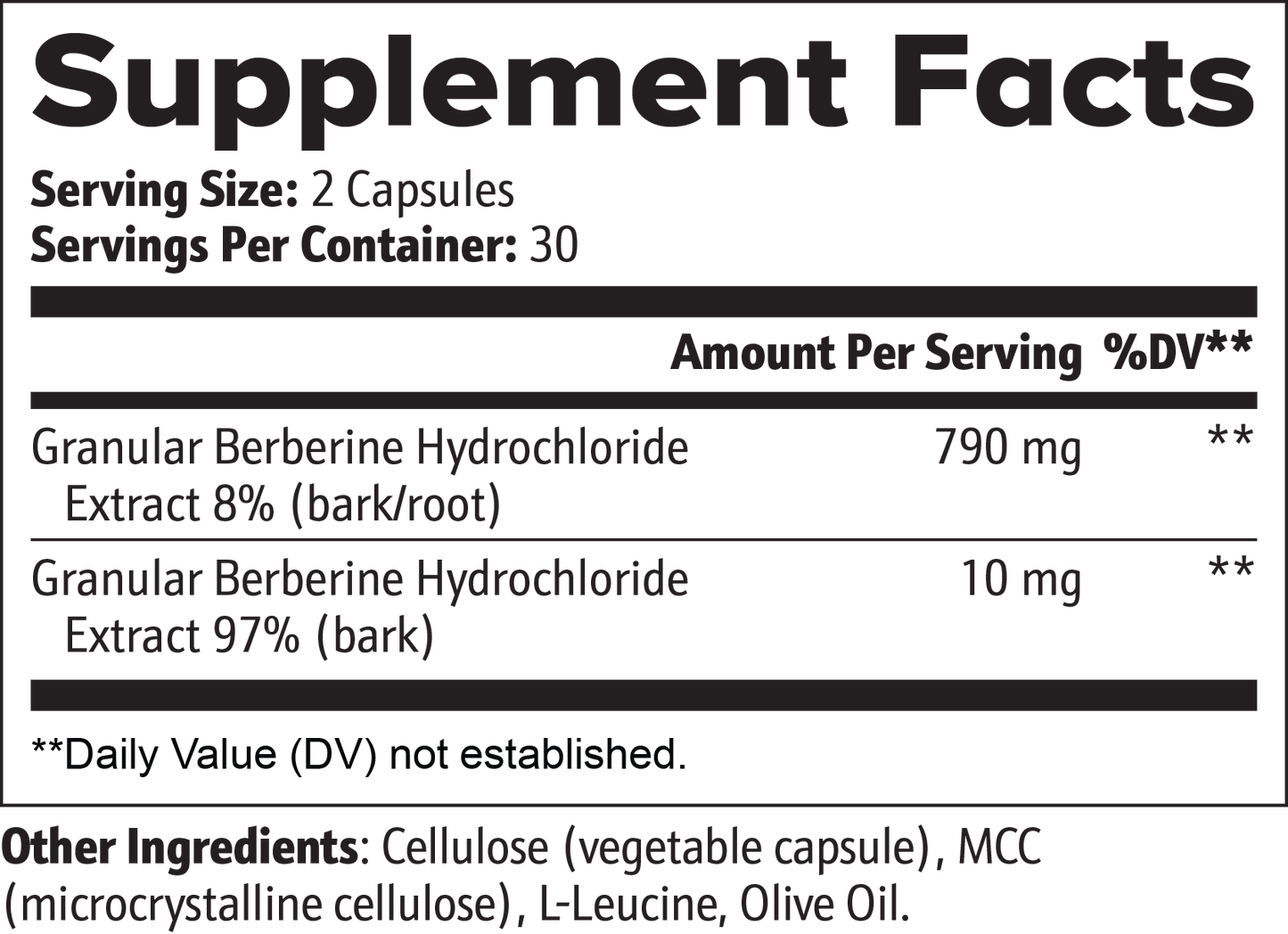 Replenza Berberine
